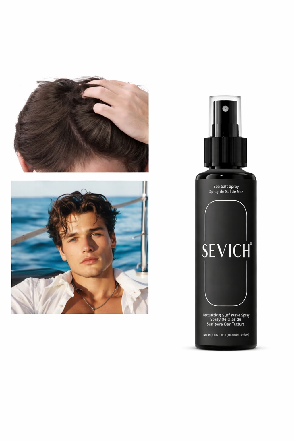 sevich אבקה לשיער מיועד לקרחות